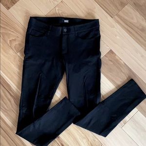 PAIGE Verdugo Ultra Skinny Black Jean